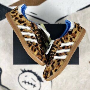 adidas Samba Pony Samba Pony Wales Bonner Leopard Womens Sneakers Brown